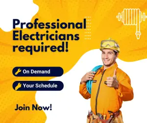 Professional Electricians Required